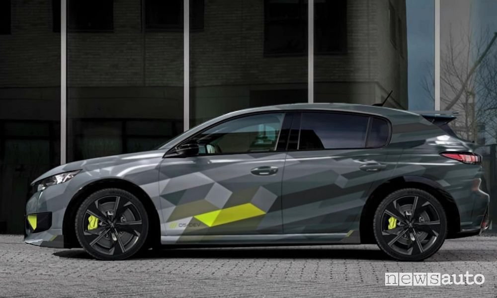 Come sarà la nuova Peugeot 308 PSE