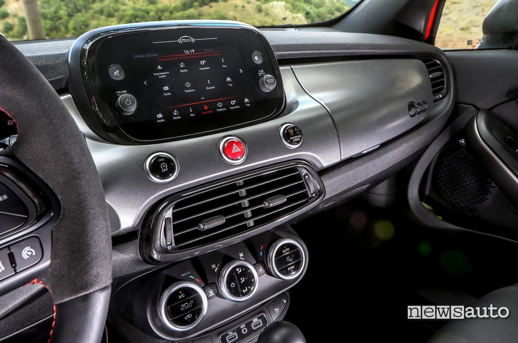 Plancia strumenti Fiat 500X Sport cambio automatico