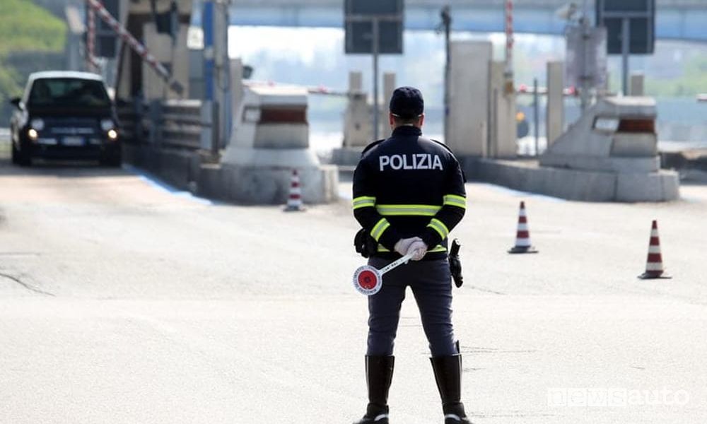 Spostamenti tra Regioni Covid-19 posto di blocco