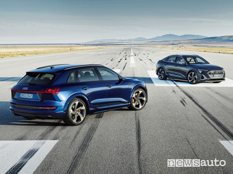 Audi e-tron S e Audi e-tron S Sportback