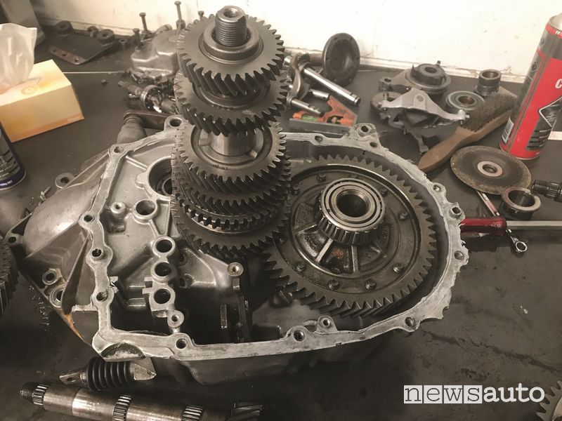 Cambio C501 Gearbox aperto