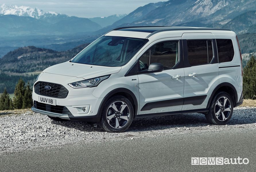 Vista di profilo Ford Tourneo Connect Active