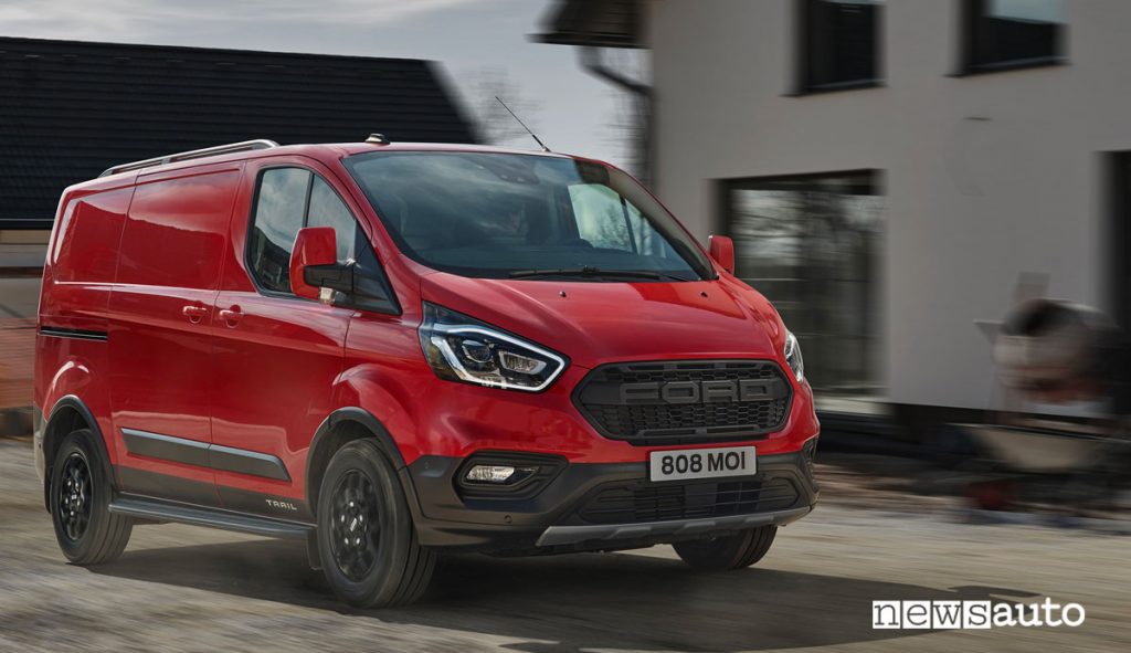 Furgoni medi. Ford Transit Custom