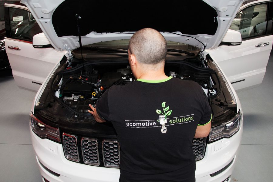 Installazione impianto metano su Jeep Grand Cherokee diesel
