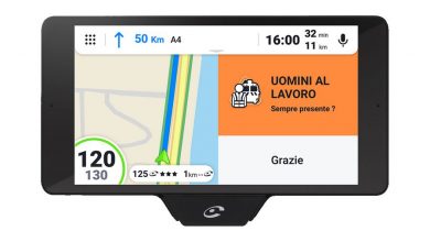 Lavori stradali, allerta Uomini a Lavoro sul navigatore Coyote