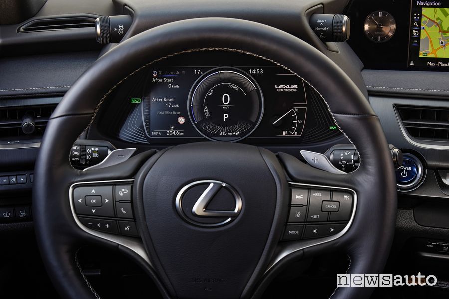 Quadro strumenti cruscotto Lexus UX 300e elettrica