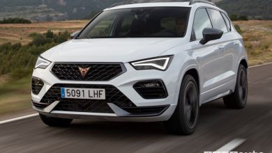 Vista anteriore Cupra Ateca