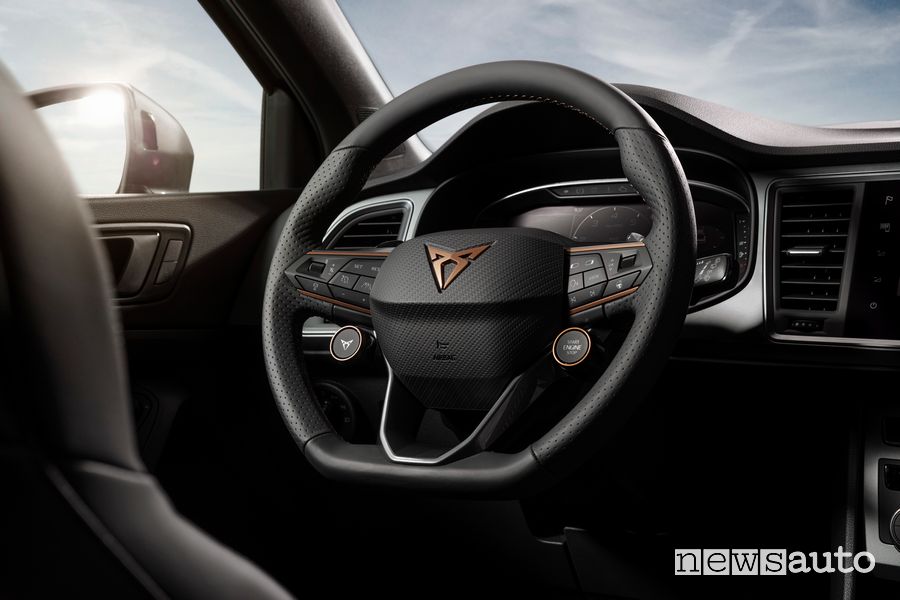 Volante abitacolo Cupra Ateca