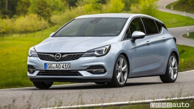 Riduzione emissioni CO2 Opel Astra