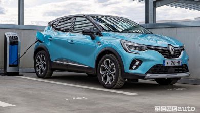 Ricarica Renault Captur E-Tech ibrido plug-in