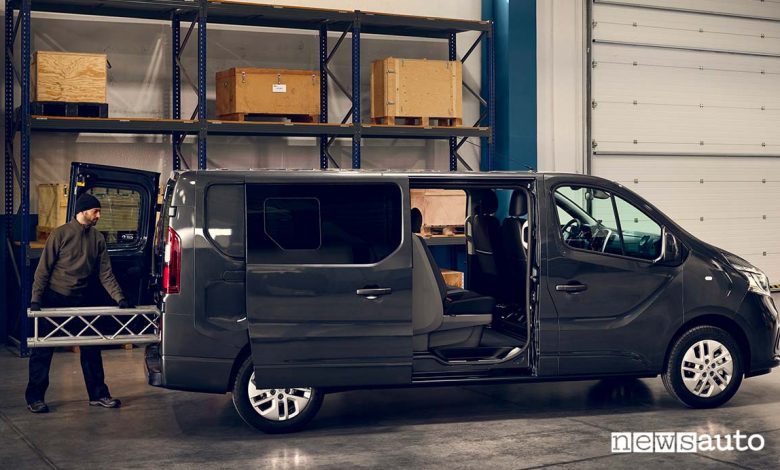 Furgoni medi. Renault Trafic