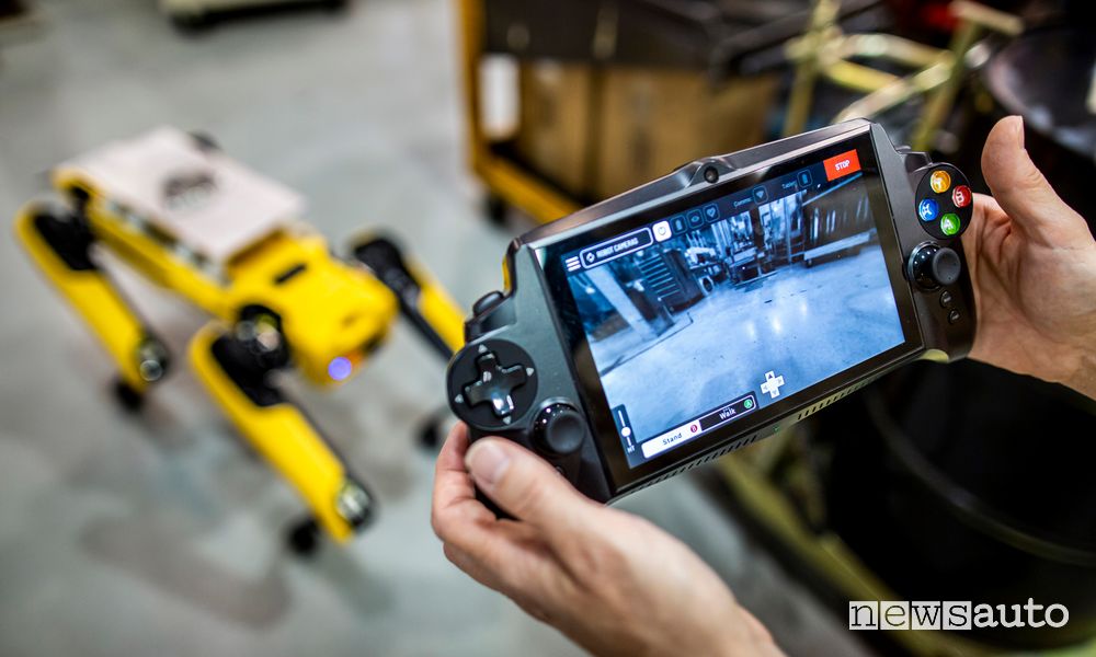 Joystick per far muovere il robot a 4 zampe Fluffy Ford