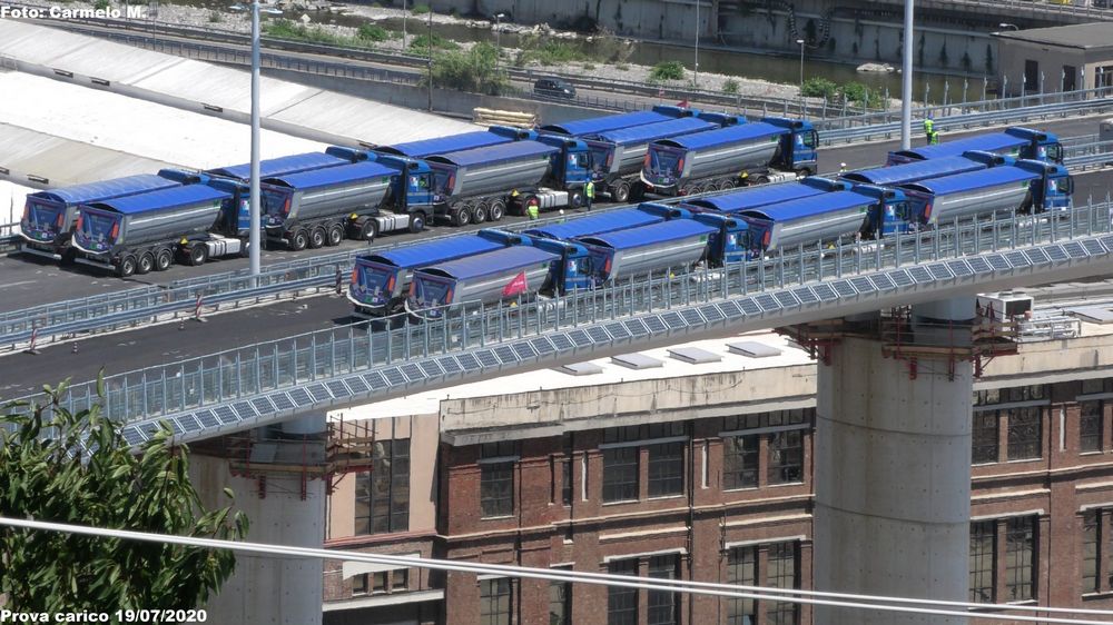 Collaudo Ponte Morandi di Genova
