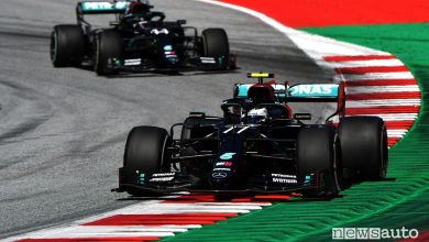 F1 Gp Austria 2020, vittoria Mercedes con Bottas