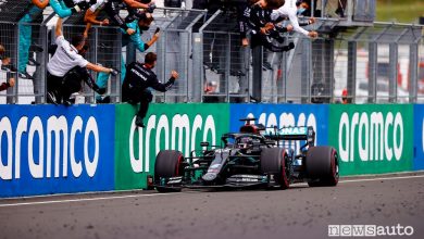 F1 Gp Ungheria 2020, vittoria Mercedes con Hamilton