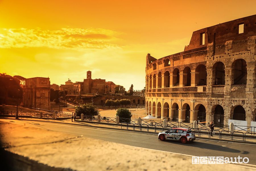 La Citroën C3 R5 Crugnola domina il Rally di Roma Capitale 2020
