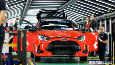 Nuova Toyota Yaris produzione