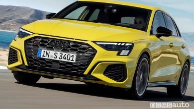 Nuova Audi S3 Sportback e Sedan, caratteristiche e prezzi