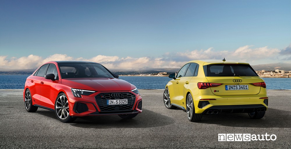 Nuova Audi S3 Sportback e Sedan 2020 / 2021
