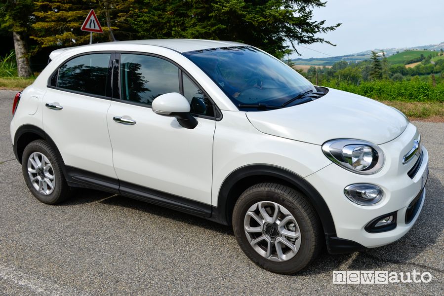 Fiat 500X benzina trasformata in metano