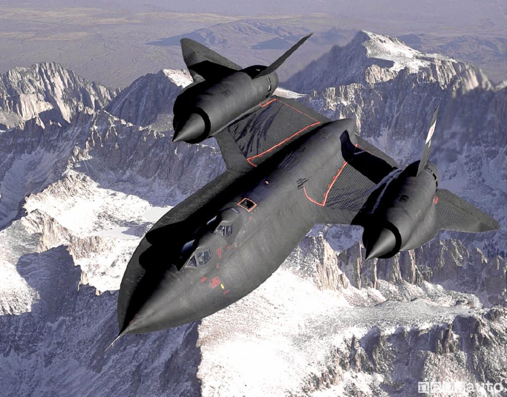 Aereo militare più veloce al mondo è il Lockheed SR-71 "Blackbird"