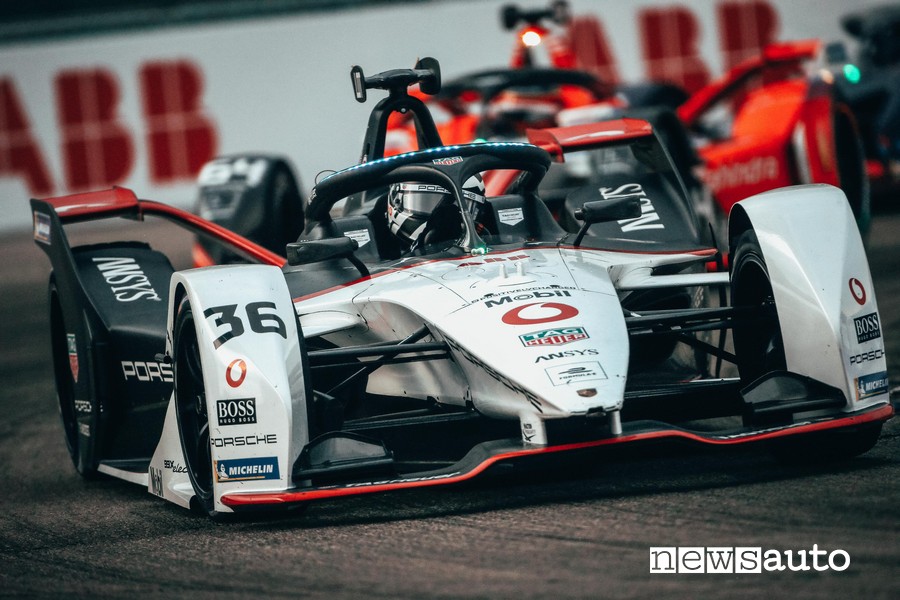 André Lotterer Porsche ePrix Berlino Formula E 2020
