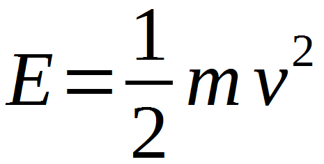Formula dell'energia cinetica in base alla velocità