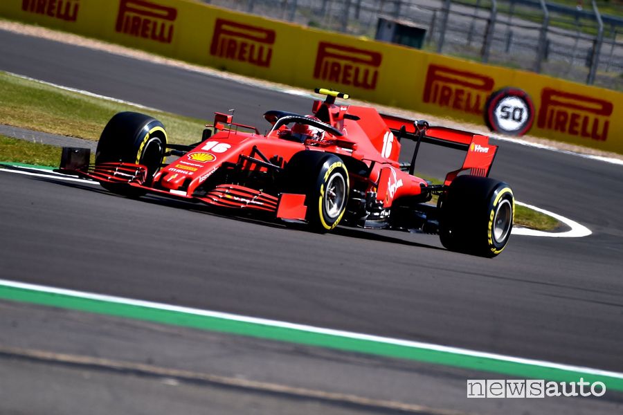 Qualifiche F1 GP 70° Anniversario f1 2020 Ferrari Leclerc