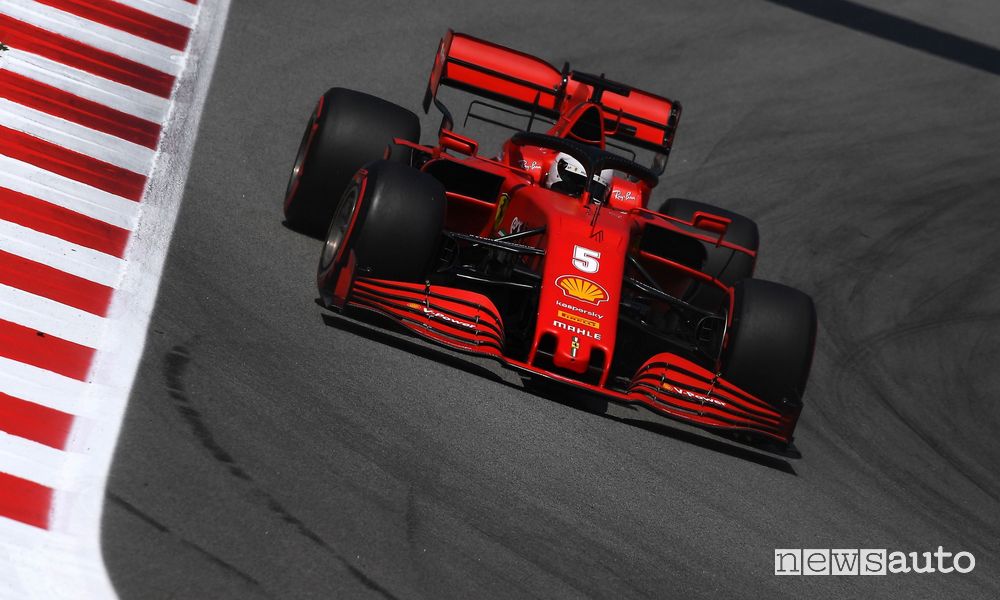 F1 2020 Gp Spagna Ferrari Sebastian Vettel