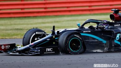 F1 Gp Gran Bretagna 2020, vince Hamilton su tre ruote
