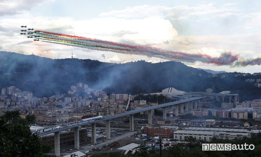 Inaugurazione nuovo ponte San Giorgio di Genova