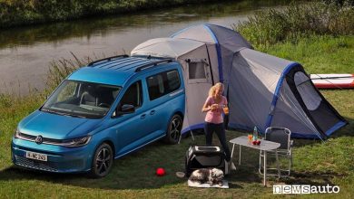 Caddy California campeggio tenda