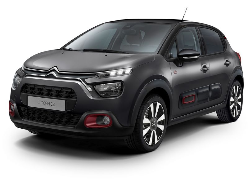 Vista di profilo Citroën C3 C-Series