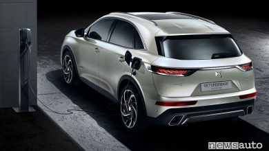 DS 7 Crossback E-Tense 4x4, emissioni CO2 e consumi