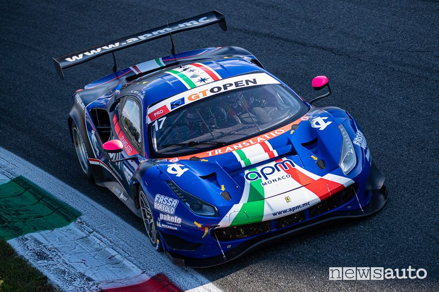 Ferrari 488 Gt3 Abril-Prette International GT Open Monza 2020