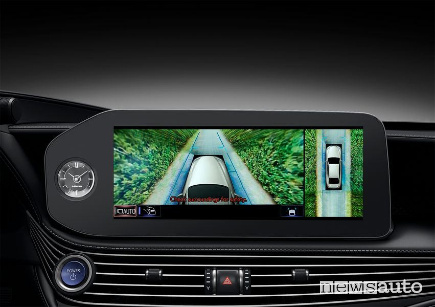 Touch screen 12,3" abitacolo Lexus LS 500