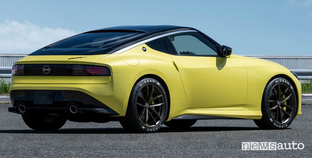 Vista posteriore Nissan Z Proto