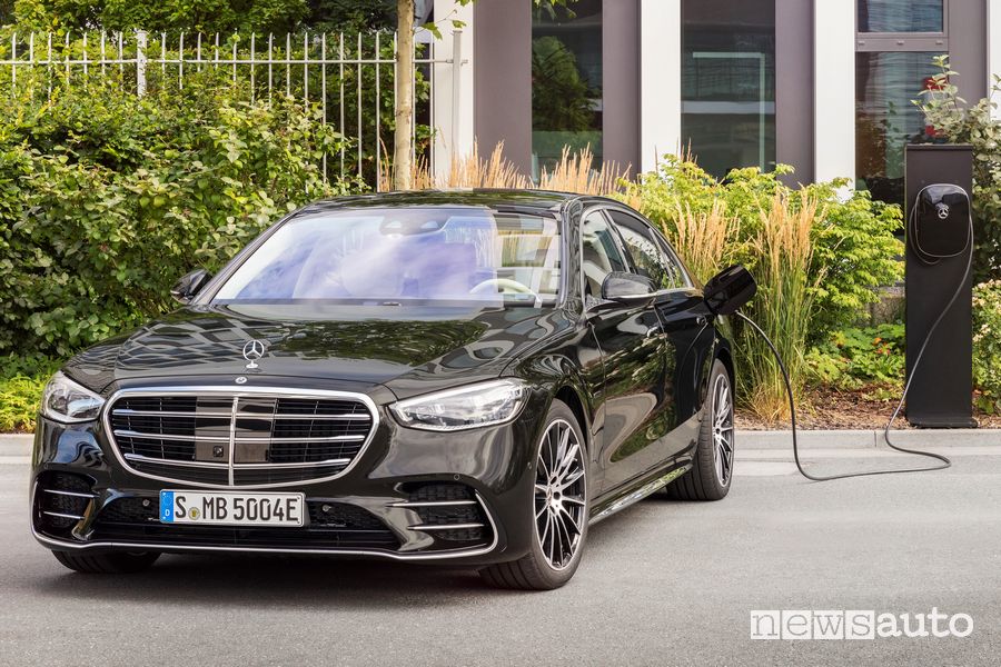 Ricarica da wallbox Mercede-Benz Classe S plug-in hybrid
