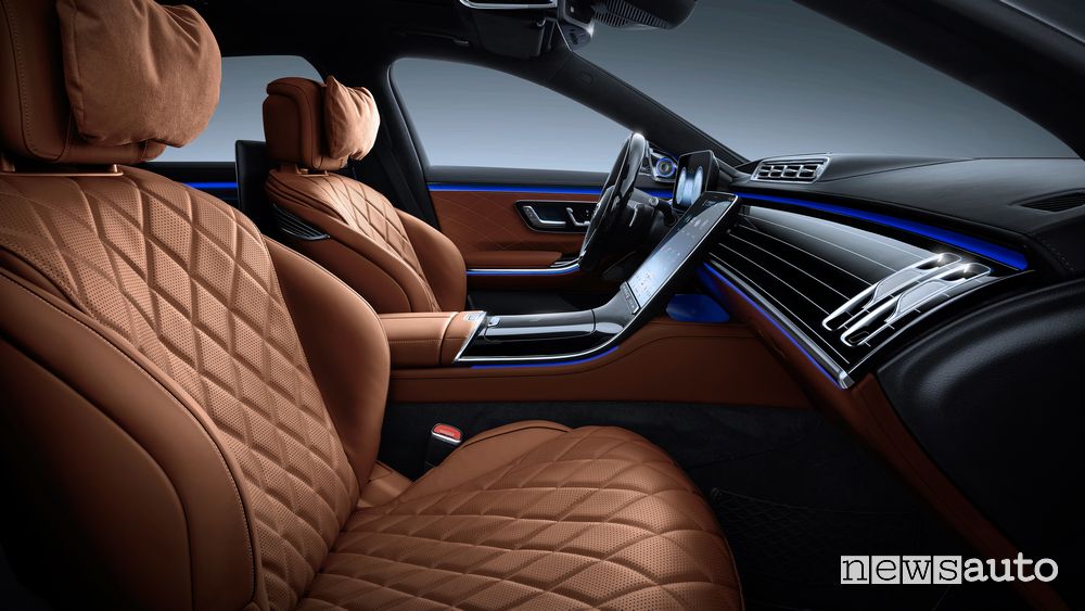 Sedili anteriori abitacolo Mercedes-Benz Classe S