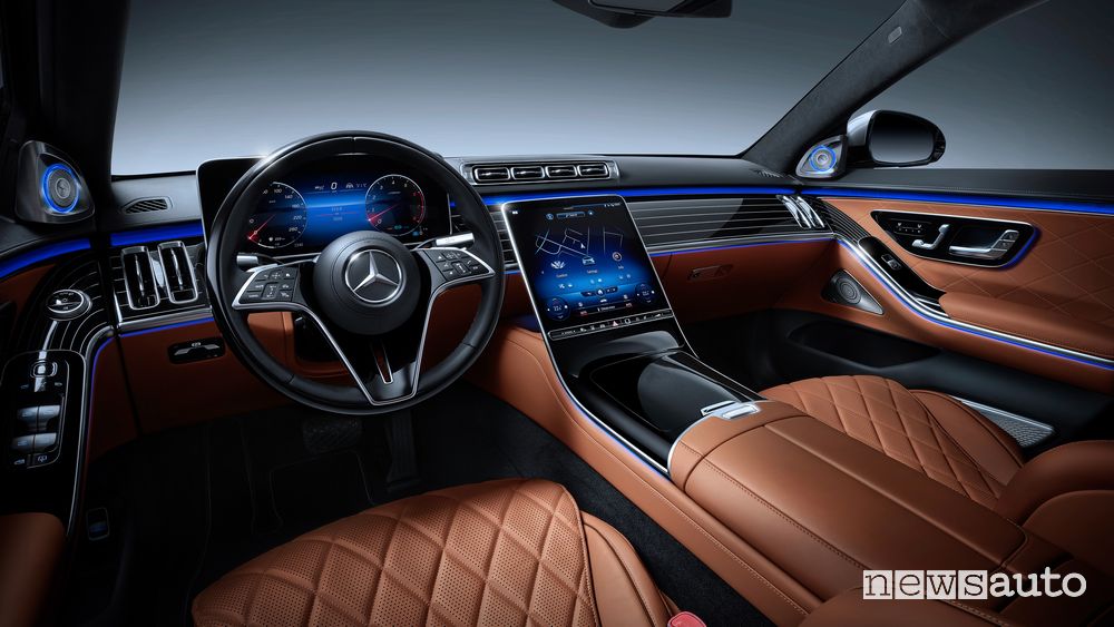 Plancia strumenti abitacolo Mercedes-Benz Classe S