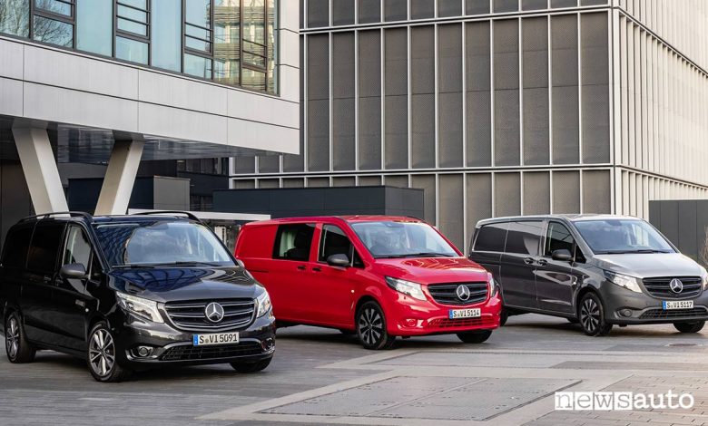 Nuovo Mercedes Benz Vito gamma Furgone, Mixto, Tourer
