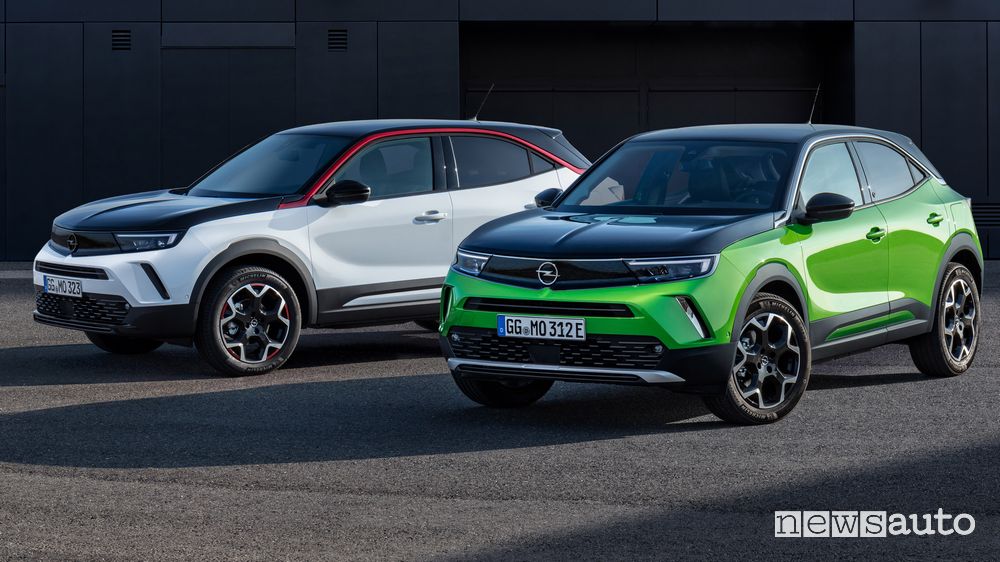 Opel Mokka allestimenti Edition, Elegance, GS Line, Ultimate e GS Line+