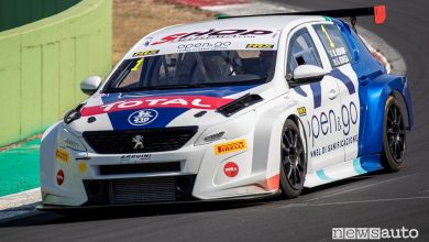 Peugeot 308 TCR gara a Vallelunga