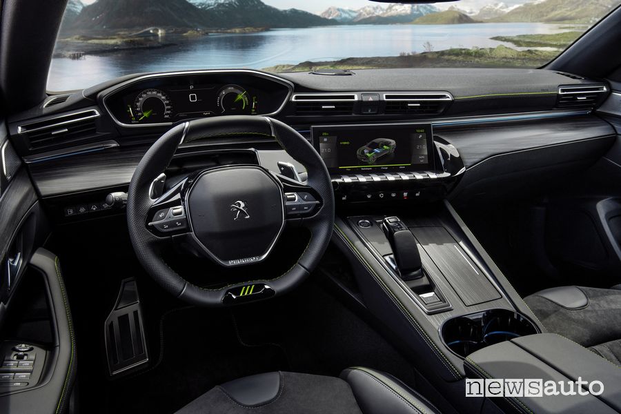 Peugeot i-Cockpit abitacolo Peugeot 508 Sport Engineered