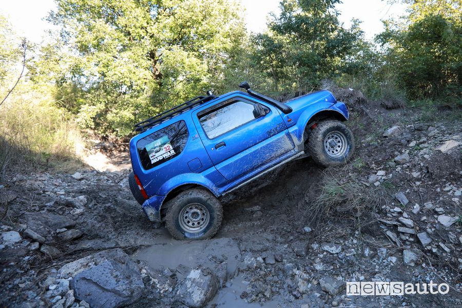 Variante hard pietraia al 9° raduno Suzuki 4x4