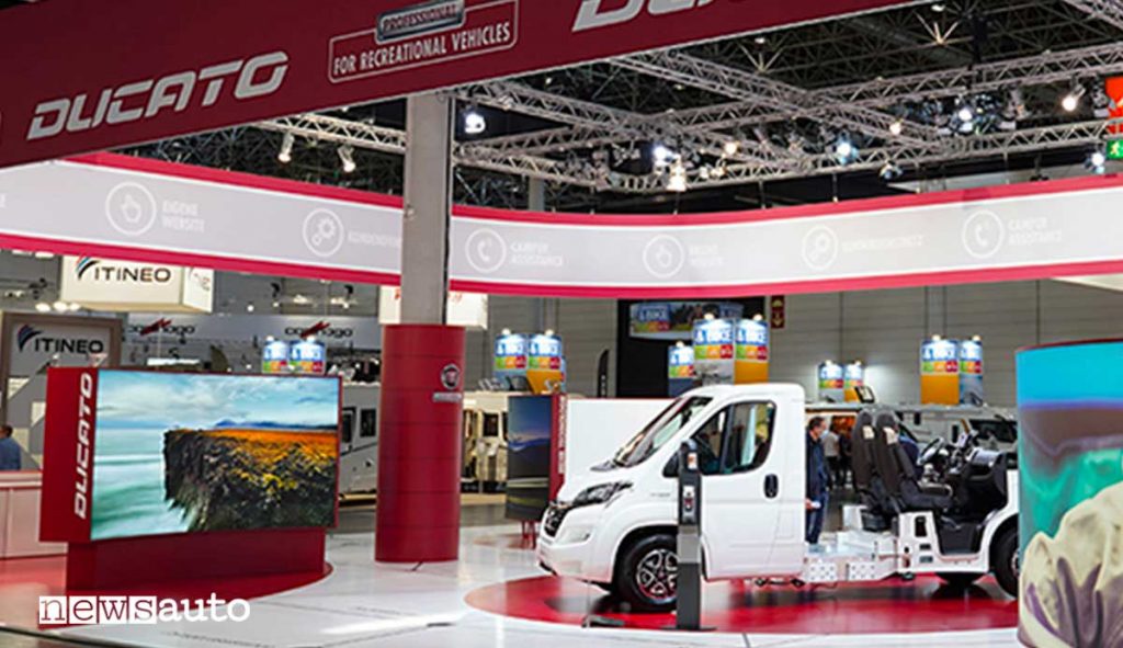 Fiat Professional Ducato My2020 al Salone del Camper 2020 di Parma