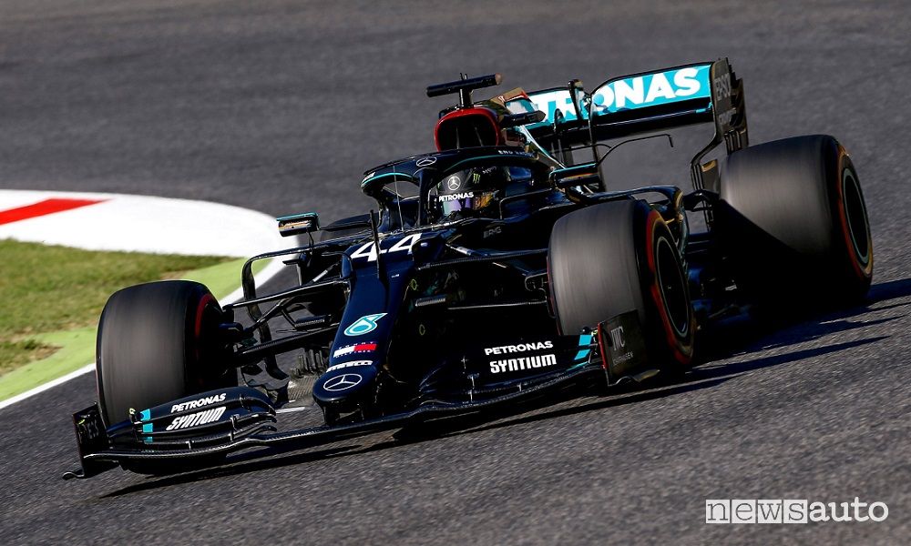 F1 Gp Toscana Ferrari 1000, vittoria Mercedes