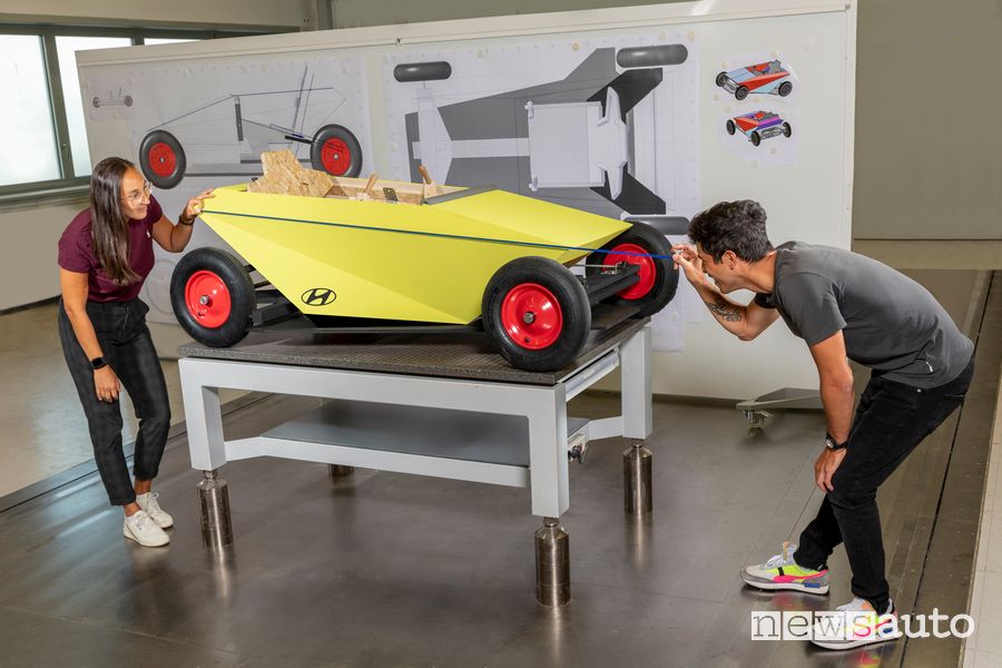 Hyundai Soapbox, divertente auto fai da te