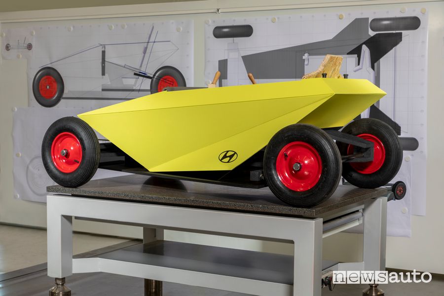 Hyundai Soapbox, divertente auto fai da te