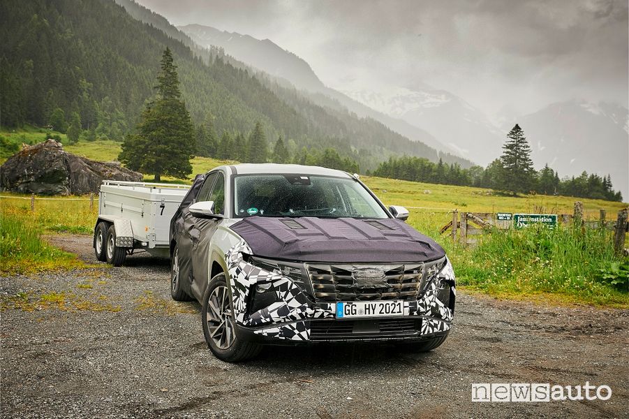 Nuova Hyundai Tucson test al Nürburgring, in Svezia, Austria, Spagna e Repubblica Ceca